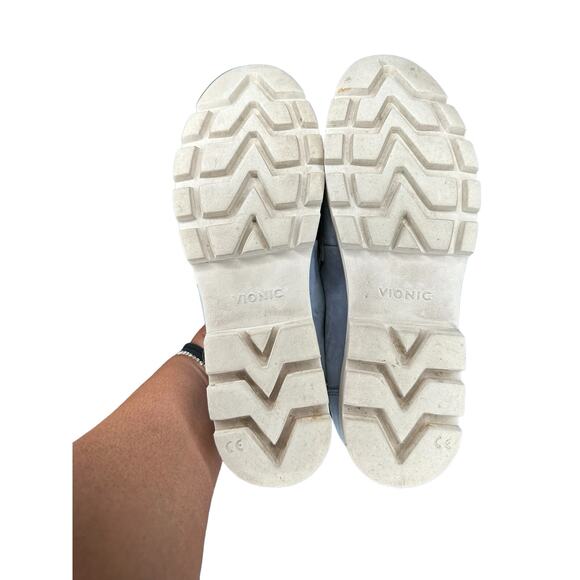 Vionic Light Blue Academia Preppy Cheryl Platform Supportive Loafer Size 7 1/2 - Picture 10 of 10